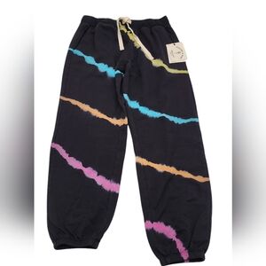 ELECTRIC & ROSE Time To Live Modal Comfy Joggers Tie Dye Size S